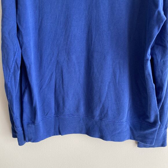 Polo Ralph Lauren Mens Hoodie Size Medium Pullover Blue White Logo Preppy Casual - Picture 8 of 10